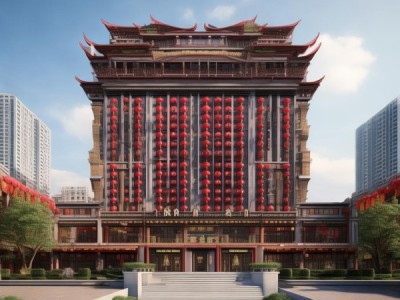 广元棉江宾馆位于都江堰南街。