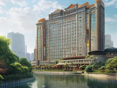 位于富春江附近的富春江大酒店