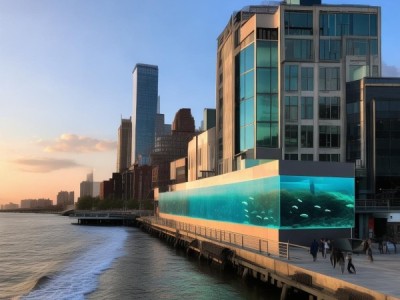 Hilbert Hotel on the Waterfront: Relax and Explore纽约的水族馆