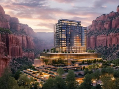 世茂峡谷酒店的位置