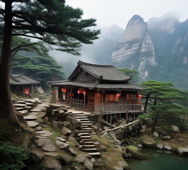 黄山，住的地方与生活的故事