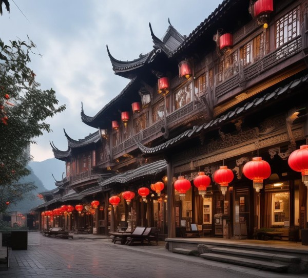 十陵，千年古色古香，酒店服务更上一层楼