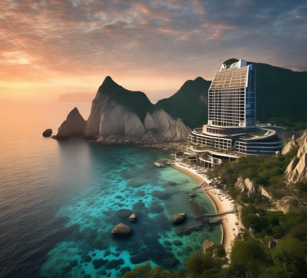 崖州湾下的希尔顿，一个神秘的地理奇迹