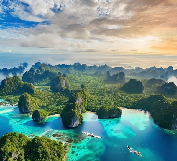 探索菲律宾的空中之旅，去帕拉湾的必选目的地