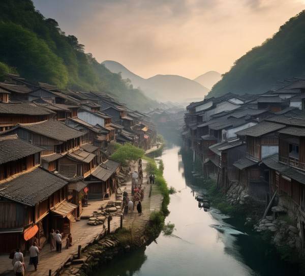 湘洲石盘河，一个与时光对话的村庄