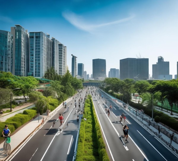 常平体育路，连接城市与运动的纽带