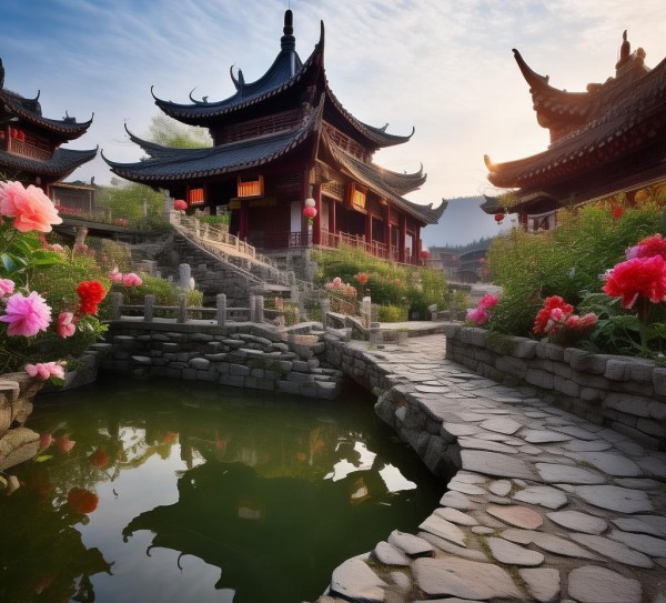 凤池山庄，山东的名镇与文化之旅