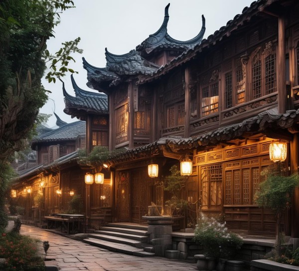 清镇有宾馆，古色古香