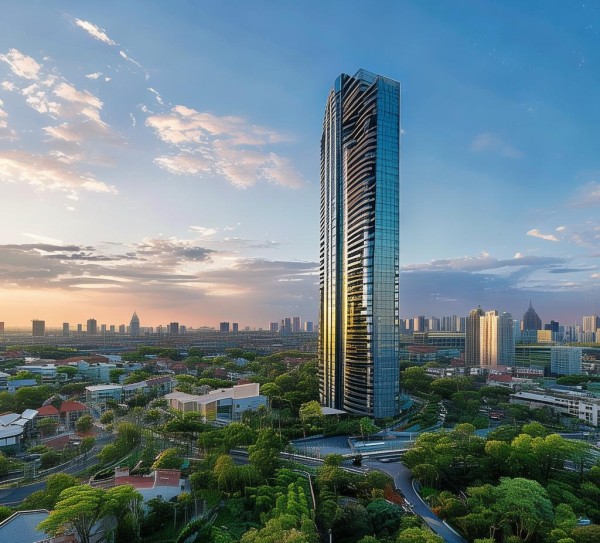 会展中心对面，城市新地标与生活圈的交汇处